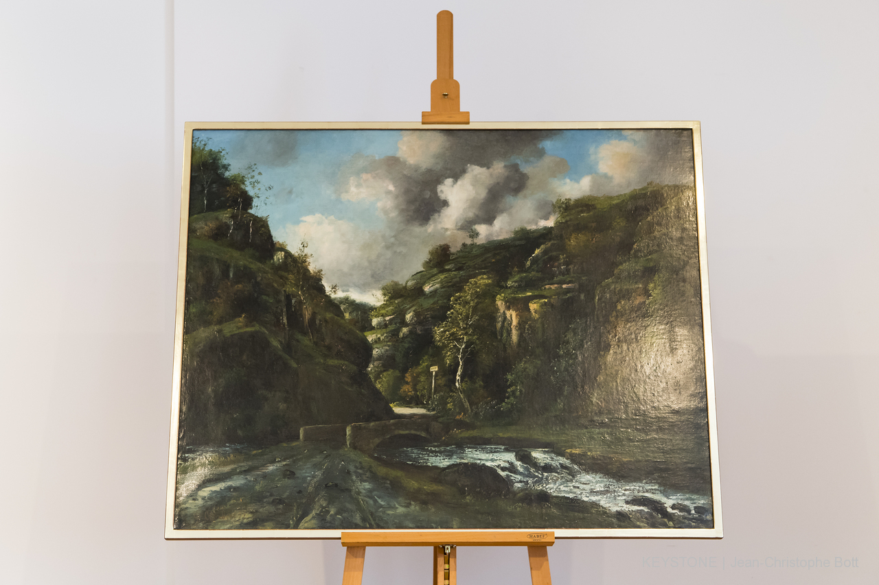 Le canton du Jura hérite d'un tableau inédit de Gustave Courbet