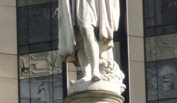 La statue de Christophe Colomb maintenue à New York