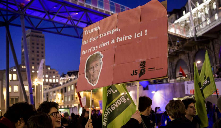 «Trump, you are not welcome» 2