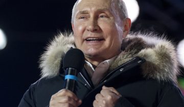 Poutine réélu avec près de 74% des voix