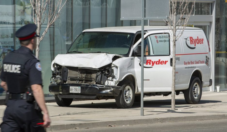 Un véhicule bélier fait dix morts à Toronto