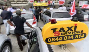 Taxis lausannois mobilisés contre Uber