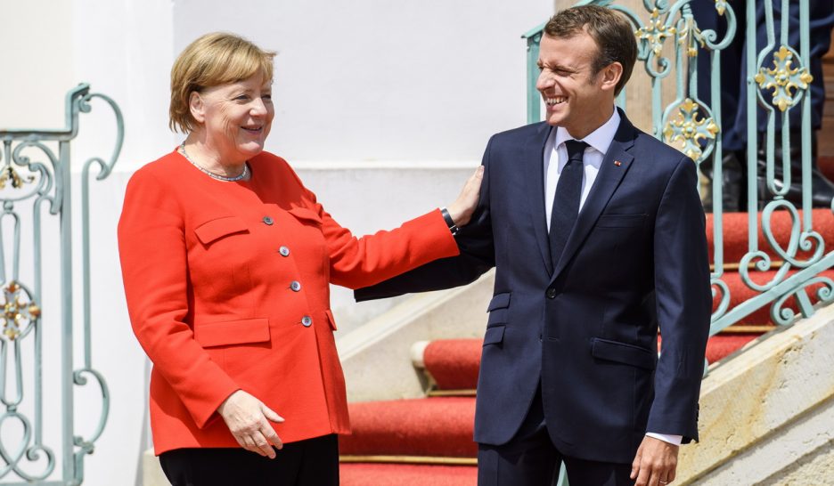 Macron et Merkel affichent leur unité
