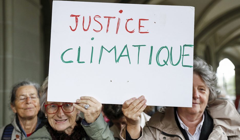 La justice, une arme pour le climat