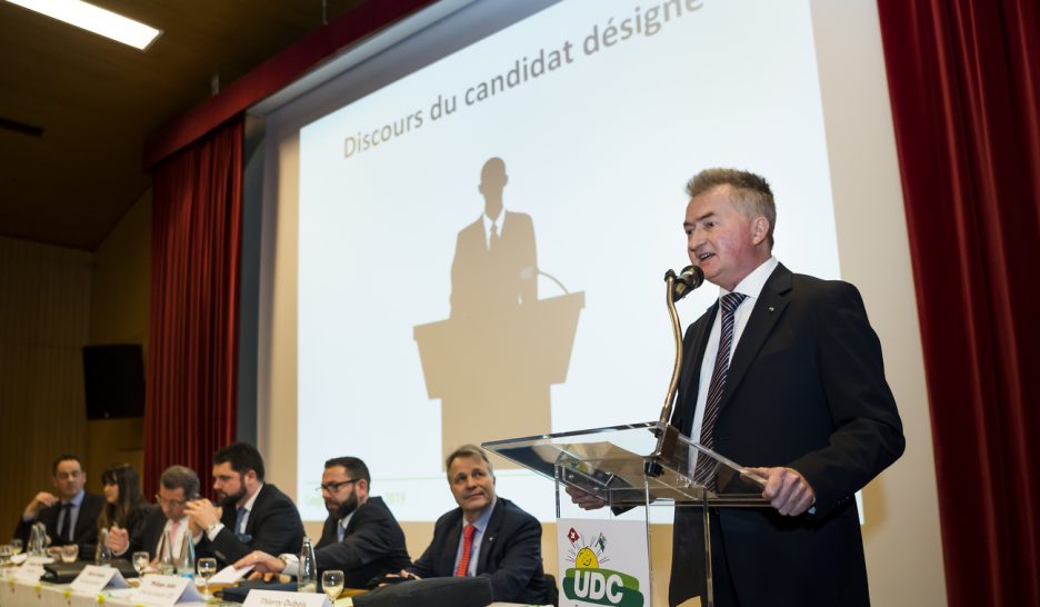L’UDC lance Pascal Dessauges