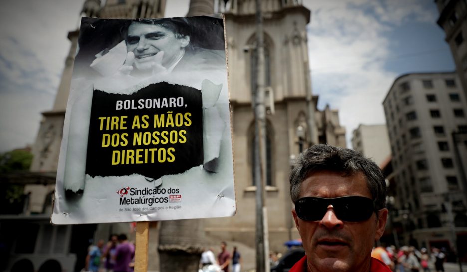 Réplique syndicale à Bolsonaro