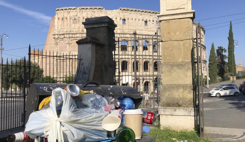Nouvelle crise des déchets à Rome