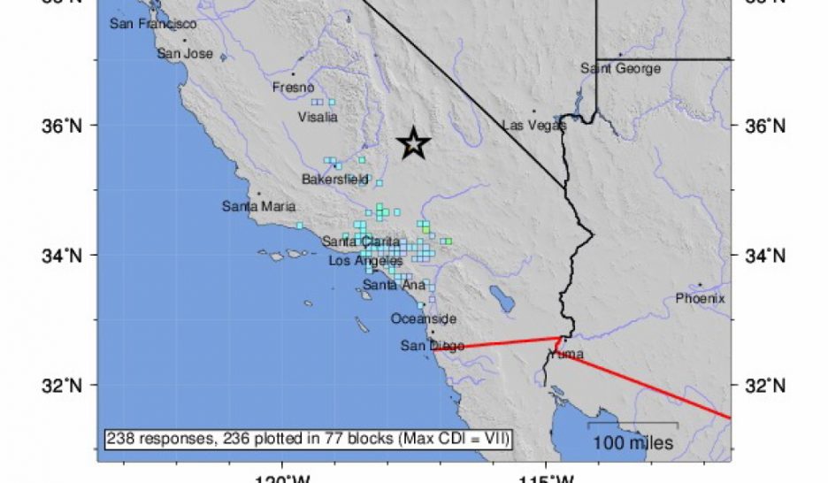 Un puissant séisme secoue la Californie