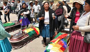 Bain de sang en Bolivie