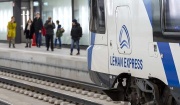 Le Léman Express sur les rails