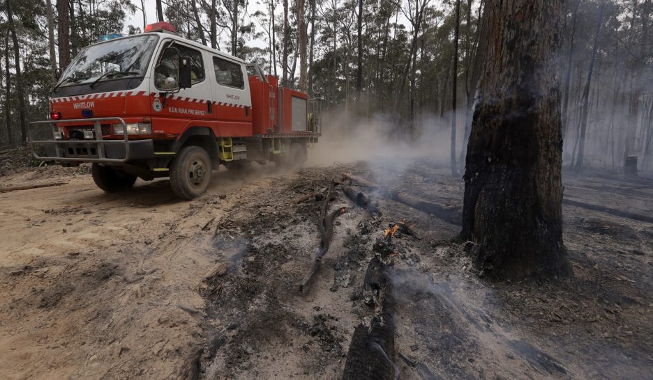 Incendie géant sous contrôle en Australie