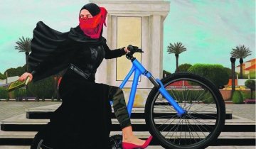 Duaa Qishta, la liberté à vélo