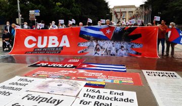 Solidaires avec les Cubains