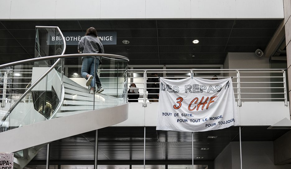 Fin de l'occupation de la cafétéria d'Uni Mail