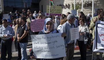 Menace sur les ONG palestiniennes