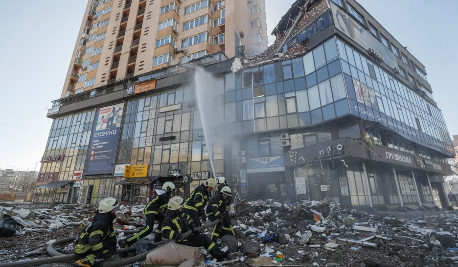 Kiev sous les tirs de missiles de Moscou