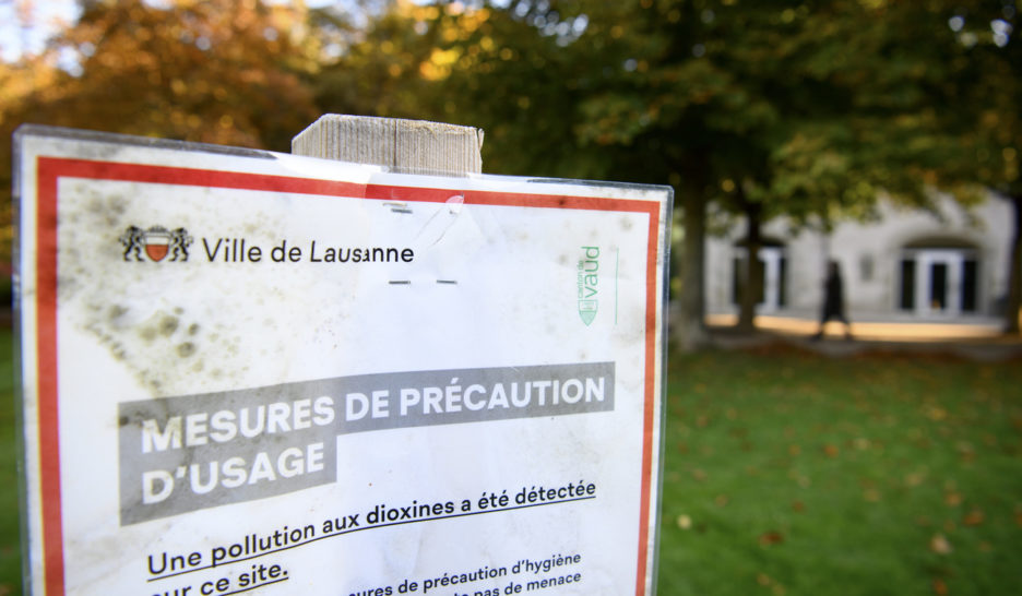 Dioxine à Lausanne: résultats rassurants