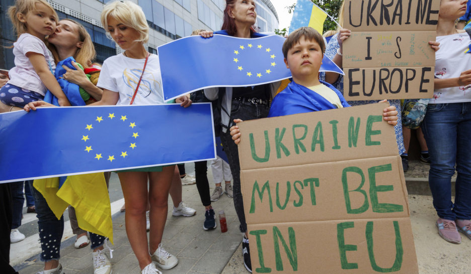 L'UE valide la candidature de l'Ukraine