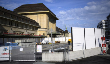 Gare de Lausanne en urgence