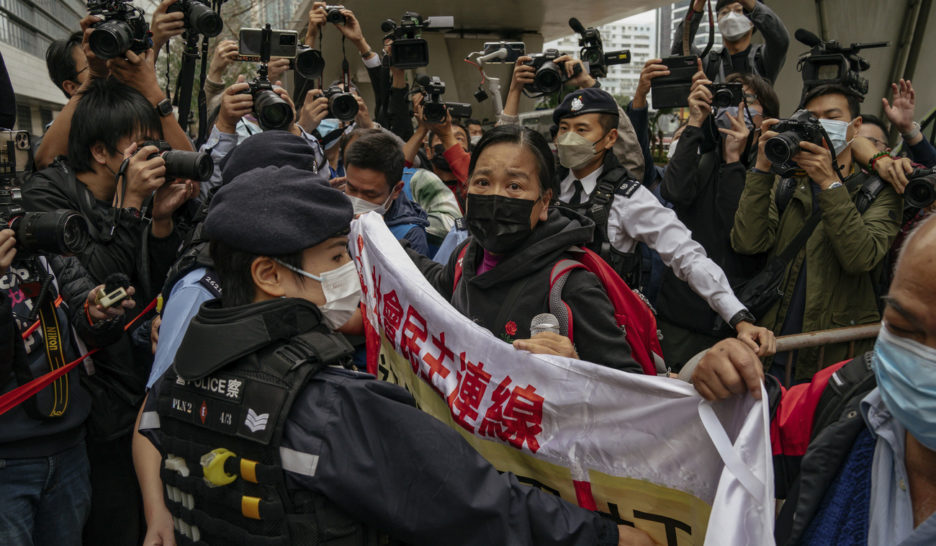 Procès des démocrates à Hong Kong