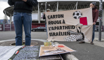 «La Nati, ne joue pas avec l’Apartheid israélien!»
