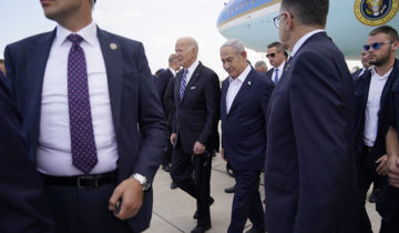 Joe Biden en Israël pour une visite de solidarité