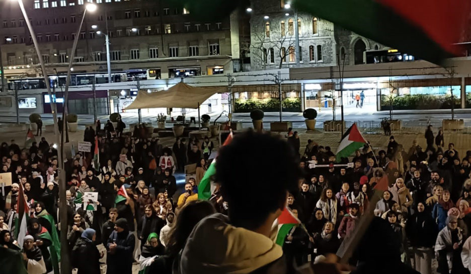 Lausanne défile pour Gaza