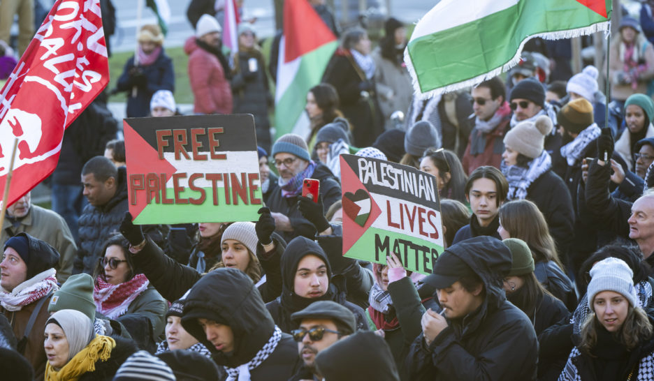 Manif et commémoration pour la Palestine 1