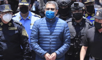 L’ex-président du Honduras condamné à 45 ans de prison