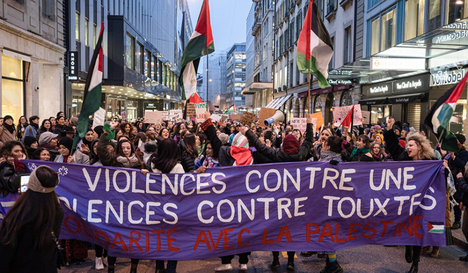 Solidarité féministe avec la Palestine invisibilisée 1