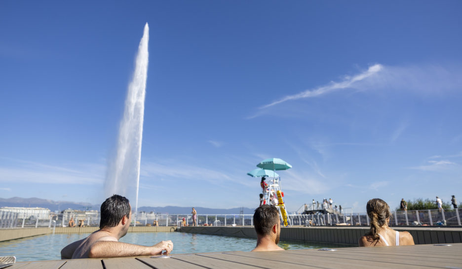 Les bains du Jet d’eau trouvent leur public