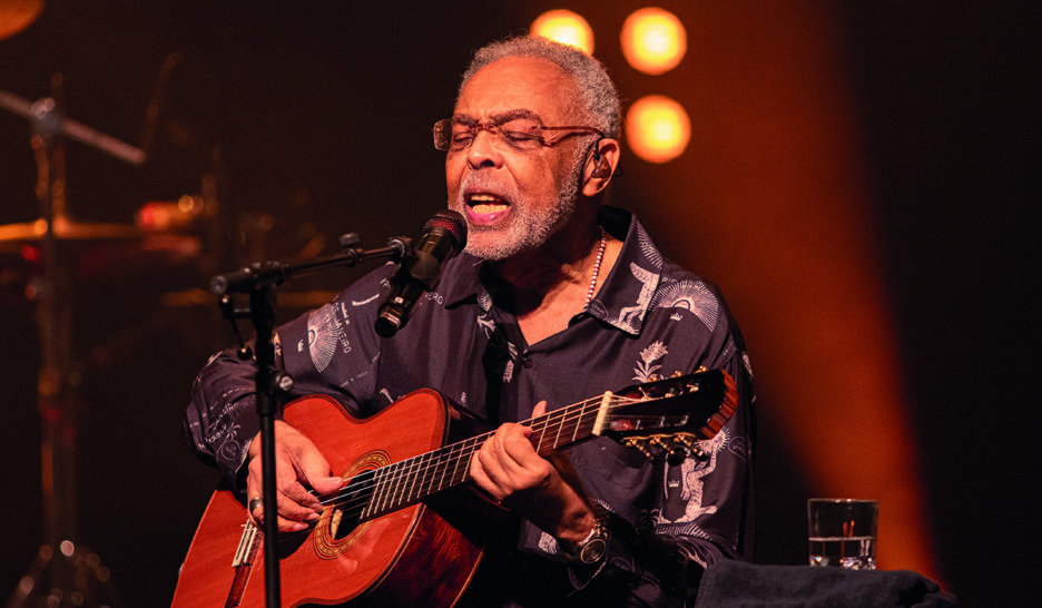 Gilberto Gil, du panache et une embrassade