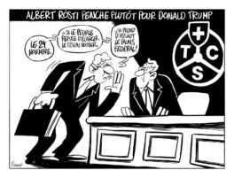 Albert Rösti penche plutôt pour Donald Trump