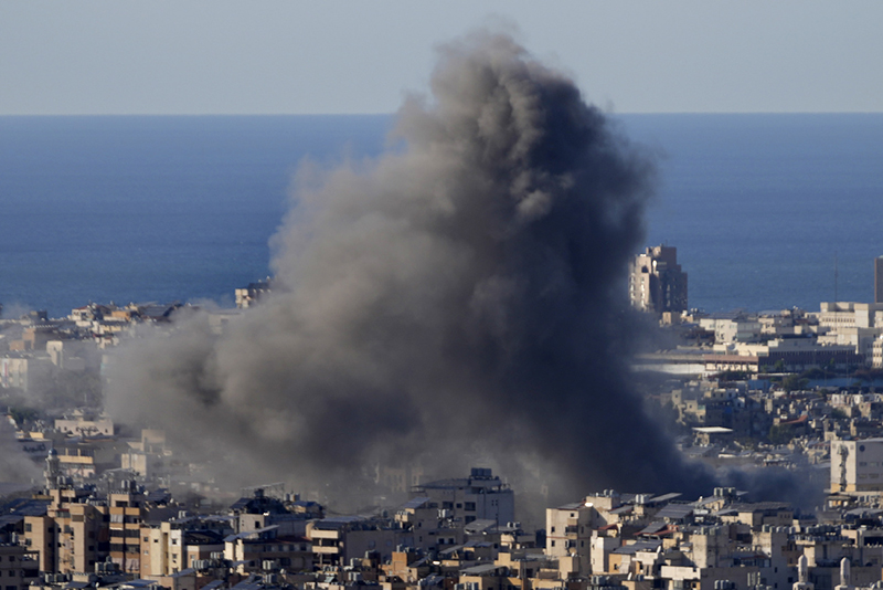 Deux frappes israéliennes visent Beyrouth