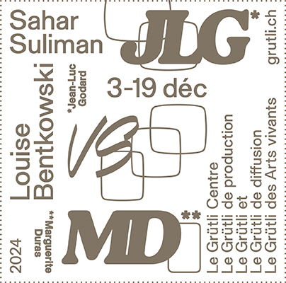 JLG VS MD du 2 au 8 décembre 2024 + B au 19.12