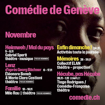 LA COMEDIE NOV-DEC 2024 du 28 oct au 3 nov 2024 + B