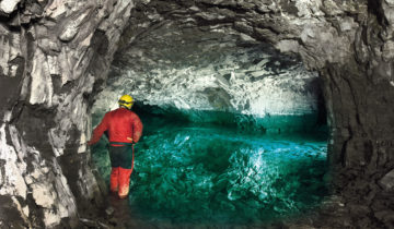 Véritable plongée dans la mine