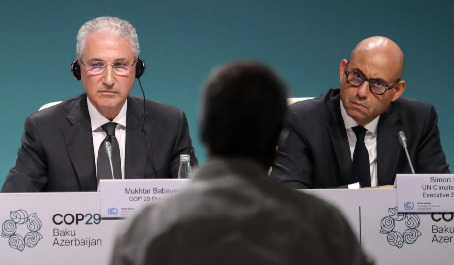 COP29: «Arrêtons le théâtre»