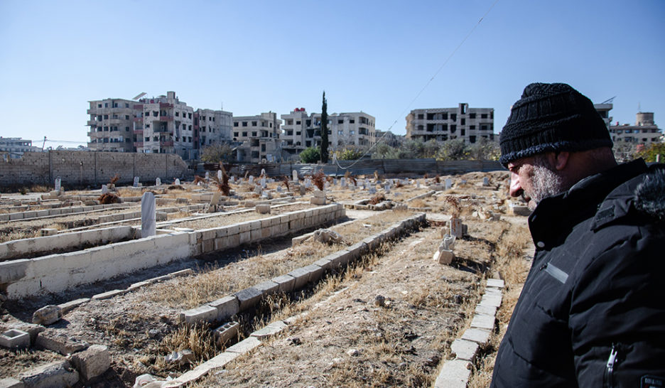 Dans la Ghouta, «au bout du monde»...