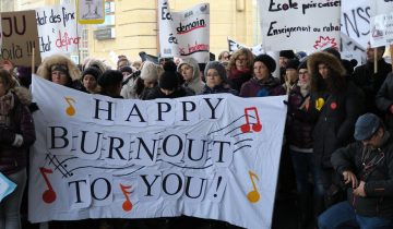 Grosse mobilisation des enseignants