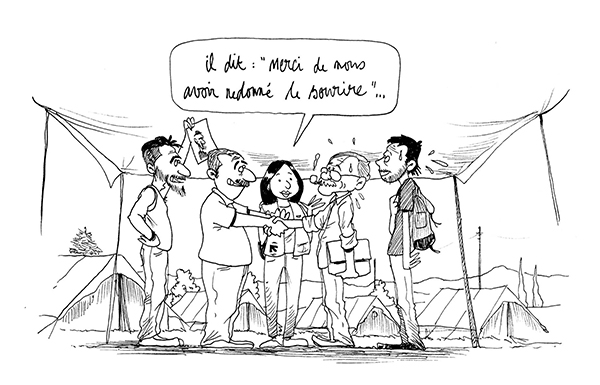 Rire, rire plutôt que mourir