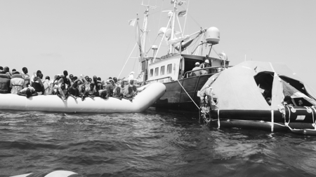 Partir en mer pour sauver les réfugiés