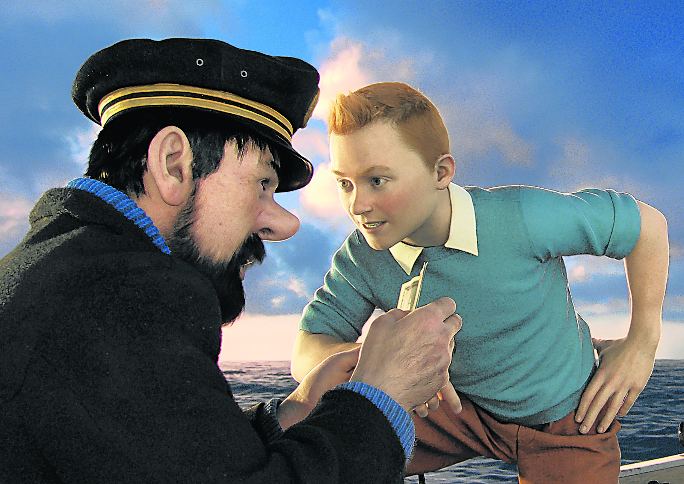 Tintin à la sauce Spielberg