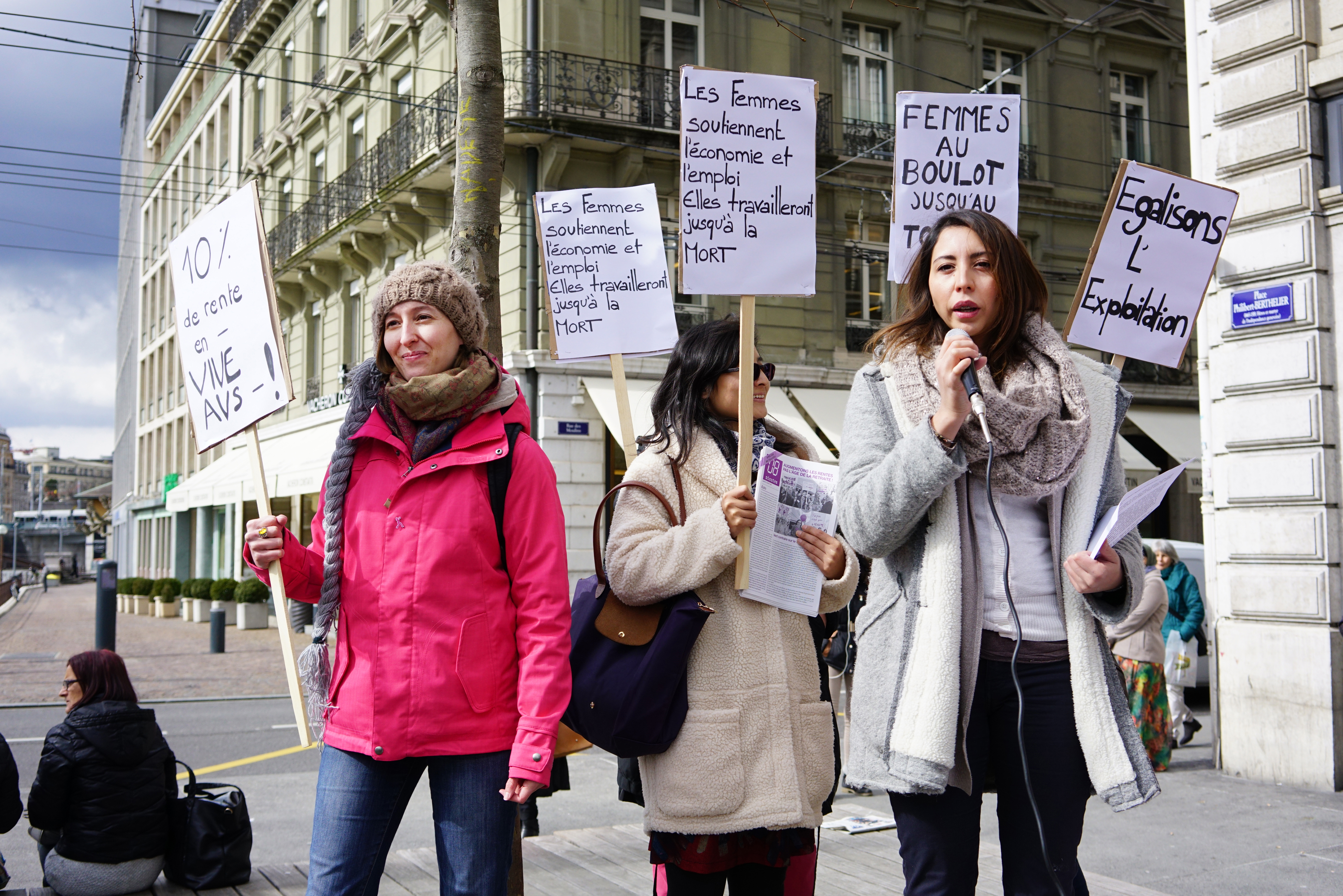 Un «faux» défilé pour une «vraie» égalité des sexes