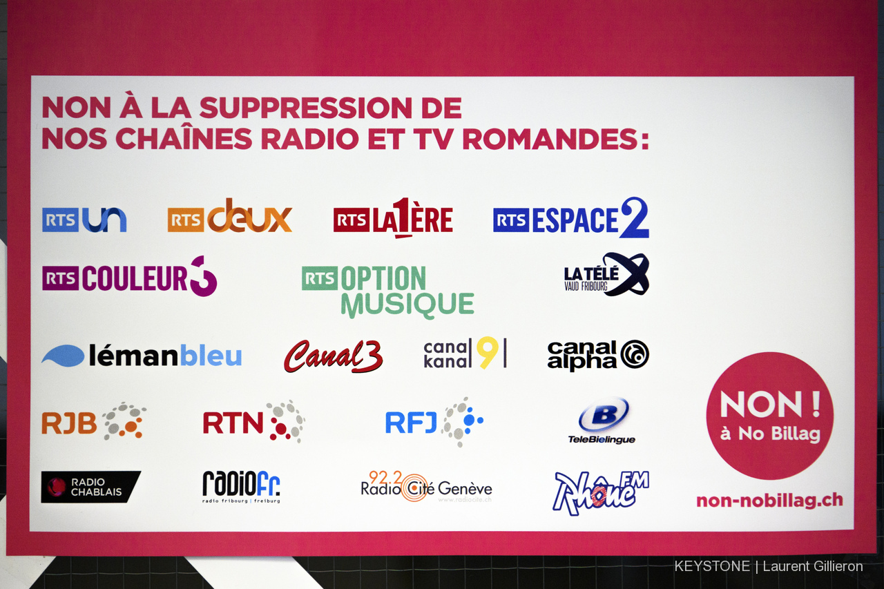 160 politiciens s’opposent à l’initiative «No Billag»