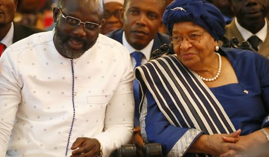 L'ex-présidente libérienne distinguée