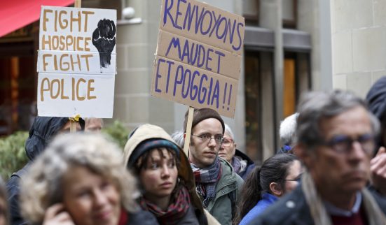 Manifestation contre les nouvelles procédures