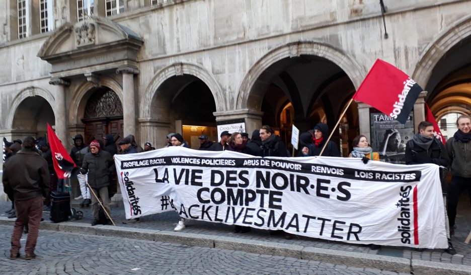 Manifestation contre les violences policières