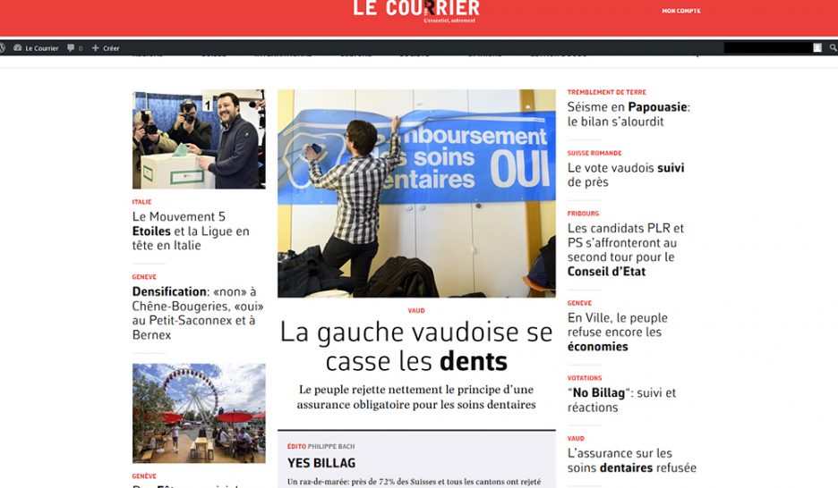 Panne d'adressage, nos excuses