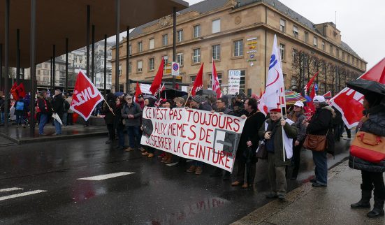 «Ras-le-bol des économies»